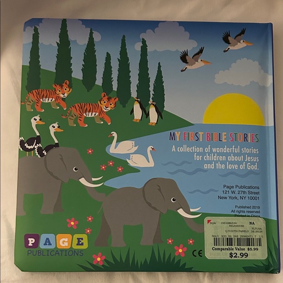 My First Bible Stories Book - Vibrant Edition - Picture 2 of 3